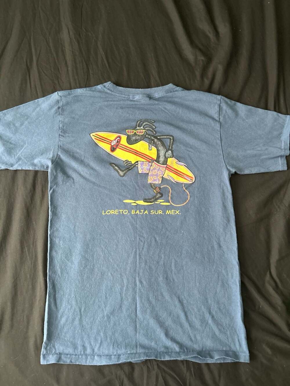 Yazbek Loreto Baja Sur Mexico Surfing Goat Graphic T-Shirt